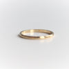 1 mm Half Round Wedding Band - Emi Conner Jewelry