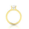 WYN Hidden Halo | Emerald Cut Solitaire Ring