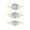 WYN Art Deco Lux | Round Solitaire Ring