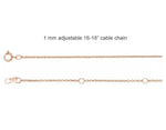 Olivia | 14K Rainbow Moonstone & Diamond Crown Pendant Necklace - Emi Conner Jewelry 