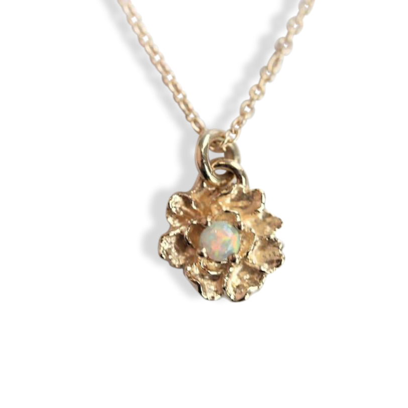 Stella  14K Round Cut Birthstone & Diamond Hidden Star Ring – Emi Conner  Jewelry