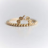 Rosette | 14K Rose Arch and Diamond Ring - Emi Conner Jewelry 