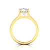 WYN Hidden Halo | Emerald Cut Solitaire Ring