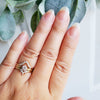 Ophelia V Band | 14K V Shaped Diamond Band - Emi Conner Jewelry 