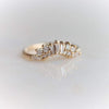 Victoria Crown No.3 | 14K + 0.4 CT. Diamond Crown Contour Band - Emi Conner Jewelry 