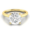 WYN Hidden Halo | Round Solitaire Ring