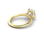 WYN Hidden Halo | Round Solitaire Ring