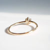 Trinity | 14K Trillion Diamond Solitaire Ring - Emi Conner Jewelry 