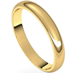3 mm Half Round Wedding Band - Emi Conner Jewelry 