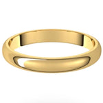 3 mm Half Round Wedding Band - Emi Conner Jewelry 