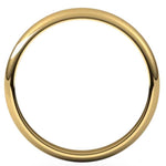 3 mm Half Round Wedding Band - Emi Conner Jewelry 
