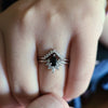 Ophelia V Band | 14K V Shaped Diamond Band - Emi Conner Jewelry 
