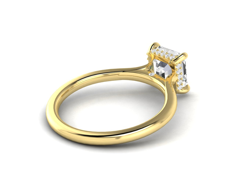 WYN Hidden Halo | Asscher