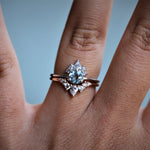 Olivia Crown | 14K Gold & Diamond Contour Band - Emi Conner Jewelry 