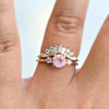 Victoria Crown No.3 | 14K + 0.4 CT. Diamond Crown Contour Band - Emi Conner Jewelry 