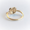 Leo Ring | 14K Leo Ring With White Sapphire - Emi Conner Jewelry 