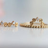 Rosette | 14K Rose Arch and Diamond Ring - Emi Conner Jewelry 