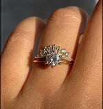 ALVA | 0.7 ct. Round 6-Prong DEF Moissanite Solitaire in Smooth Shiny Finish - Emi Conner Jewelry 