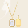 Stella | Zodiac Amulet Mother Of Pearl Necklace