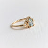 Carrie | Pear Cut Aquamarine