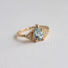 Carrie | Pear Cut Aquamarine