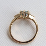 Carrie | Round Cut Aquamarine