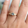 Carrie | Round Cut Aquamarine