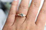 Carrie | Round Cut Aquamarine