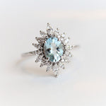 READY TO SHIP | Lana 14K Oval Aquamarine