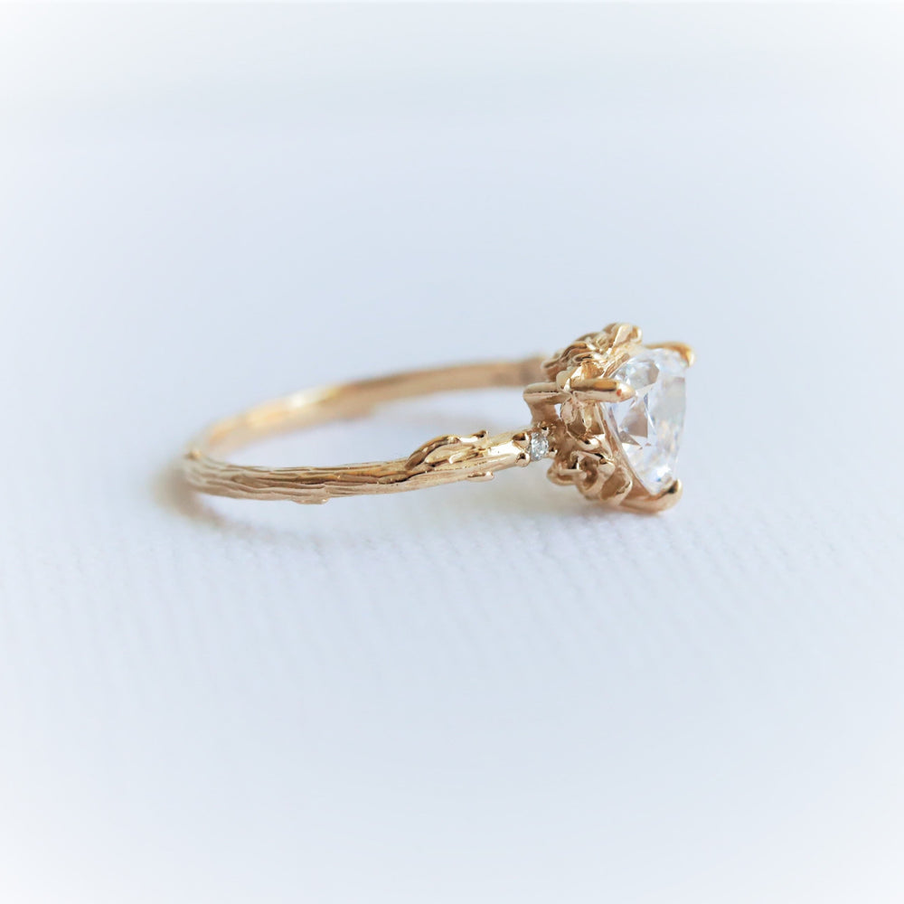 Peony | Trillion Cut Solitaire Engagement Ring