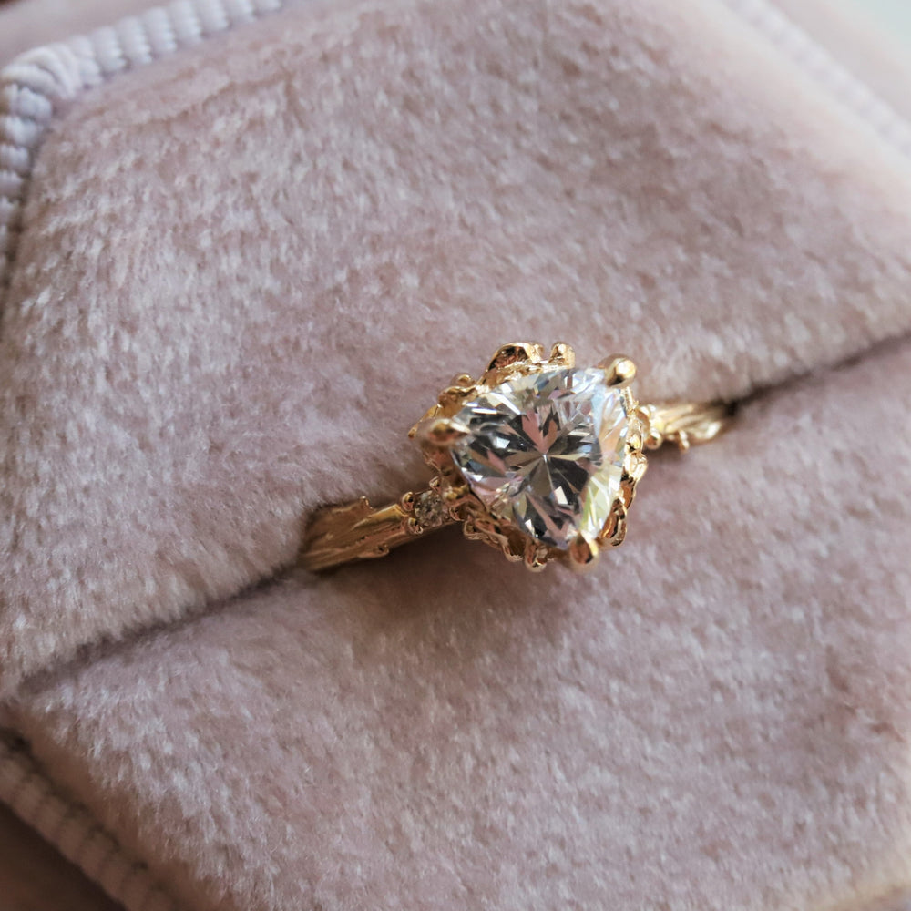 Peony | Trillion Cut Solitaire Engagement Ring