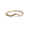 Acacia | Twig Diamond Curve Band - Emi Conner Jewelry 