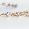 Acacia | 4 mm Round Moissanite Twig Engagement Ring - Emi Conner Jewelry 