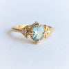 Carrie | Oval Cut Aquamarine