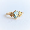 Carrie | Oval Cut Aquamarine