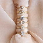 Acacia | Twig Diamond Curve Band - Emi Conner Jewelry 