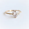 Acacia | 7 mm Round Moissanite Twig Engagement Ring - Emi Conner Jewelry 