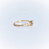 Acacia | 6 x 4 mm Emerald Cut Moissanite Twig Engagement Ring - Emi Conner Jewelry 