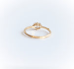 Acacia | 6 x 4 mm Emerald Cut Moissanite Twig Engagement Ring - Emi Conner Jewelry 