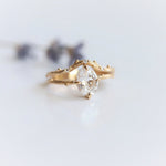 Acacia | Twig Diamond Curve Band - Emi Conner Jewelry 