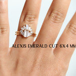 Empress Crown No.4 | Mixed Shape Diamond Contour Band - Emi Conner Jewelry 