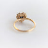 Emma | 14K Heart Black Onyx & Diamond Halo Ring - Emi Conner Jewelry 