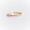 LUCIA | 11-Stone 1/3 ct. tw. Floating Diamond Wedding Ring - Emi Conner Jewelry 