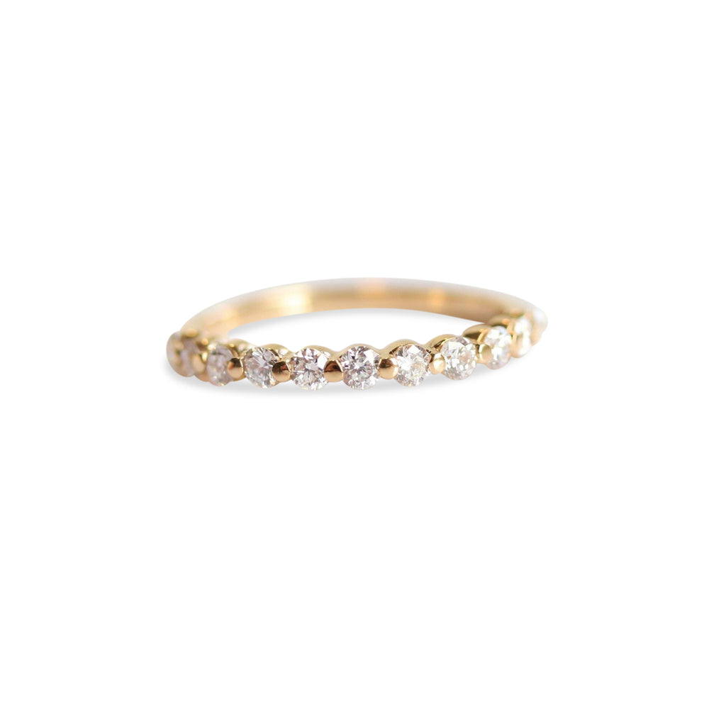 LUCIA | 11-Stone 1/3 ct. tw. Floating Diamond Wedding Ring
