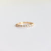 LUCIA | 11-Stone 1/3 ct. tw. Floating Diamond Wedding Ring - Emi Conner Jewelry 