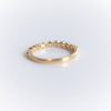 LUCIA | 11-Stone 1/3 ct. tw. Floating Diamond Wedding Ring - Emi Conner Jewelry 