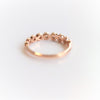 LUCIANA | 9-Stone 1/4 ct. tw. Bezel Set Diamond Wedding Ring - Emi Conner Jewelry 