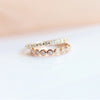 LUCIA | 11-Stone 1/3 ct. tw. Floating Diamond Wedding Ring - Emi Conner Jewelry 