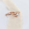 LUCIANA | 9-Stone 1/4 ct. tw. Bezel Set Diamond Wedding Ring - Emi Conner Jewelry 