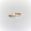 LUCIA | 11-Stone 1/3 ct. tw. Floating Diamond Wedding Ring - Emi Conner Jewelry 